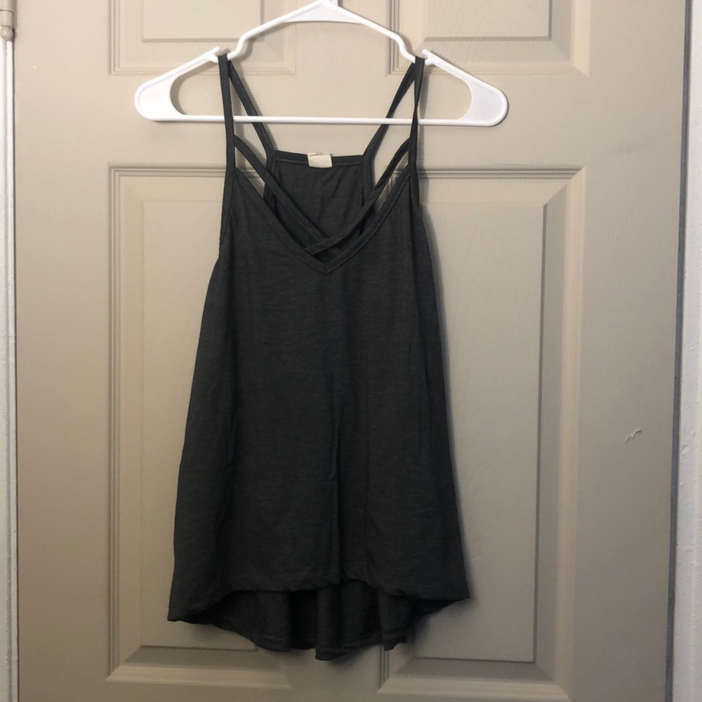 Grey tank